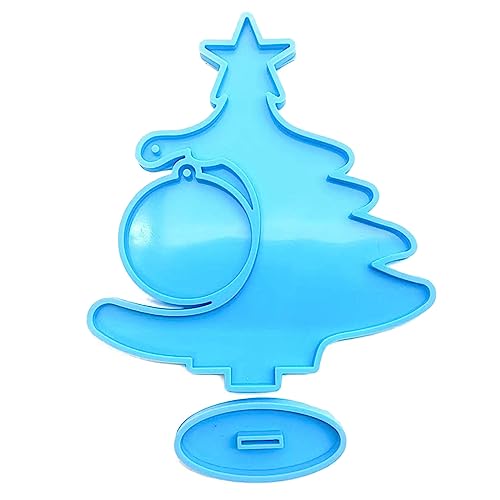Silikonform für Weihnachtsbaumschmuck, Tischdekoration, Epoxidharz, Antihaftbeschichtung von YPREWY