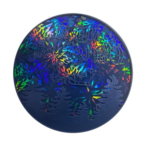 Silikonform für Weihnachtsdekoration, Epoxidharz, Ornamente, handgefertigt, leicht zu reinigen von YPREWY