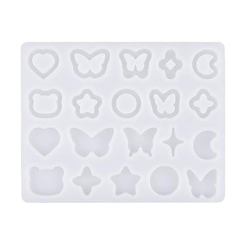 Silikonform mit Mondherz, Epoxidharz, Füllstoff, Schlüsselanhänger, Schmuck, Anhänger, Werkzeuge Silikonform mit Mondherz, Epoxidharz, Füllstoff, Schlüsselanhänger, Schmuck, Anhänger, Werkzeuge von YPREWY