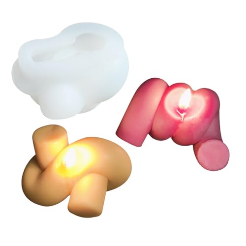 Silikonformen mit gedrehter Schnur für Epoxidharz, Seife, Fondant, Schokolade, Süßigkeiten, Kuchenformen von YPREWY