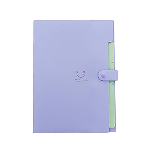 Tragbares Briefpapier, Fächermappe, Akkordeon-Dokumente, leicht, für Büro und Büro von YPREWY