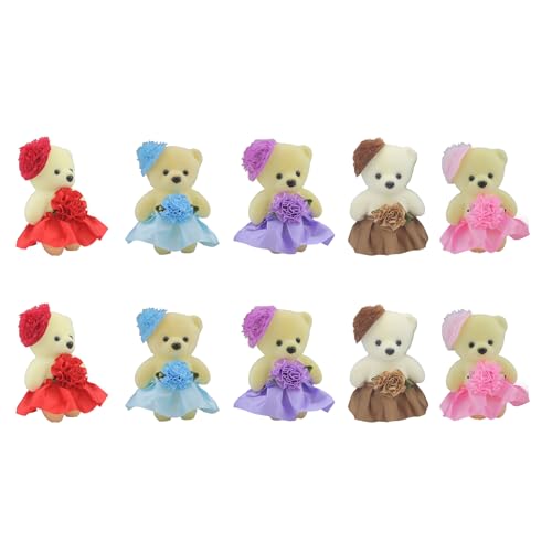 YPREWY 10-teiliges Schaumstoff-Bär-Blumen-Set, Bären-Anhänger, Schaumstoff-Spielzeug, geeignet für Paare, Freunde und Familie, die einzigartige Geschenke suchen YPREWY 10-teiliges Schaumstoff-Bär-Blumen-Set, Bären-Anhänger, Schaumstoff-Spielzeug, geeignet für Paare, Freunde und Familie, die einzigartige Geschenke suchen von YPREWY