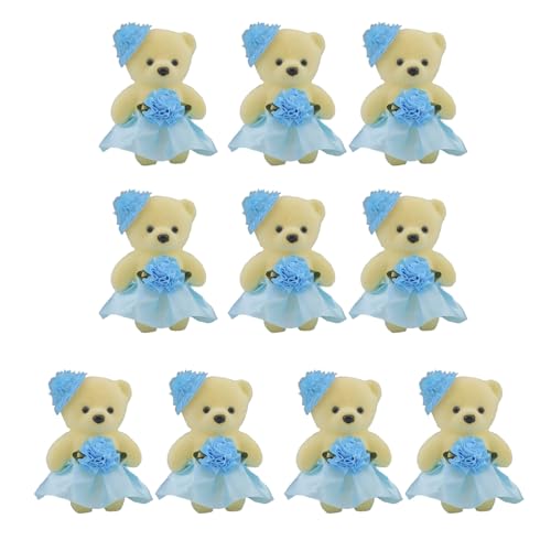 YPREWY 10-teiliges Schaumstoff-Bär-Blumen-Set, Bären-Anhänger, Schaumstoff-Spielzeug, geeignet für Paare, Freunde und Familie, die einzigartige Geschenke suchen YPREWY 10-teiliges Schaumstoff-Bär-Blumen-Set, Bären-Anhänger, Schaumstoff-Spielzeug, geeignet für Paare, Freunde und Familie, die einzigartige Geschenke suchen von YPREWY