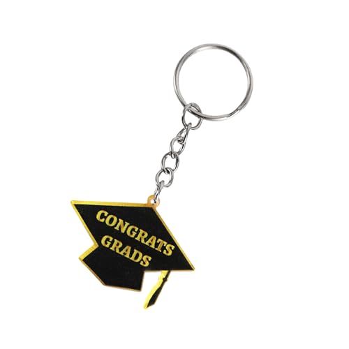 YPREWY Elegantes Doktorhut-Design, Abschlussfeier, Andenken, Tasche, Ornament, Party-Dekoration, Charm, ideal für Absolventen und Lehrer von YPREWY