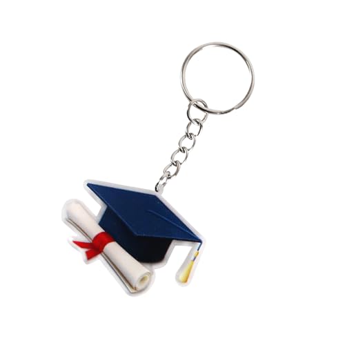 YPREWY Elegantes Doktorhut-Design, Abschlussfeier, Andenken, Tasche, Ornament, Party-Dekoration, Charm, ideal für Absolventen und Lehrer von YPREWY