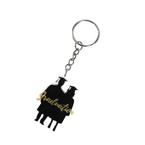 YPREWY Elegantes Doktorhut-Design, Abschlussfeier, Andenken, Tasche, Ornament, Party-Dekoration, Charm, ideal für Absolventen und Lehrer von YPREWY