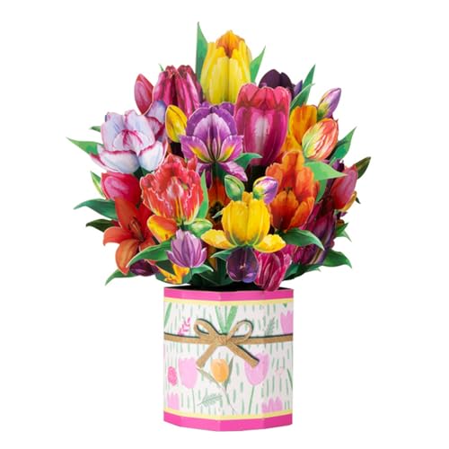 YPREWY Festives 3d Flower Greetings Karten Kreative Schmetterlingsfestkarten Karten Happy Mutter Tagskarten Für Mom Festival Geschenk von YPREWY