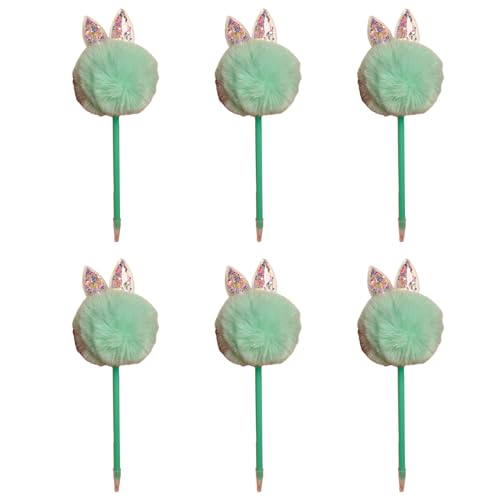 YPREWY Kreativer Kugelschreiber, Plüsch-Kugelschreiber, Weihnachtsstrumpffüller für Kinder, Jungen, Mädchen, Weihnachten, Party, Gastgeschenk, 6 Stück YPREWY Kreativer Kugelschreiber, Plüsch-Kugelschreiber, Weihnachtsstrumpffüller für Kinder, Jungen, Mädchen, Weihnachten, Party, Gastgeschenk, 6 Stück von YPREWY