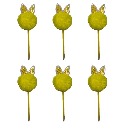 YPREWY Kreativer Kugelschreiber, Plüsch-Kugelschreiber, Weihnachtsstrumpffüller für Kinder, Jungen, Mädchen, Weihnachten, Party, Gastgeschenk, 6 Stück YPREWY Kreativer Kugelschreiber, Plüsch-Kugelschreiber, Weihnachtsstrumpffüller für Kinder, Jungen, Mädchen, Weihnachten, Party, Gastgeschenk, 6 Stück von YPREWY