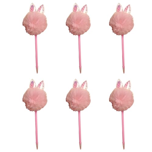 YPREWY Kreativer Kugelschreiber, Plüsch-Kugelschreiber, Weihnachtsstrumpffüller für Kinder, Jungen, Mädchen, Weihnachten, Party, Gastgeschenk, 6 Stück YPREWY Kreativer Kugelschreiber, Plüsch-Kugelschreiber, Weihnachtsstrumpffüller für Kinder, Jungen, Mädchen, Weihnachten, Party, Gastgeschenk, 6 Stück von YPREWY