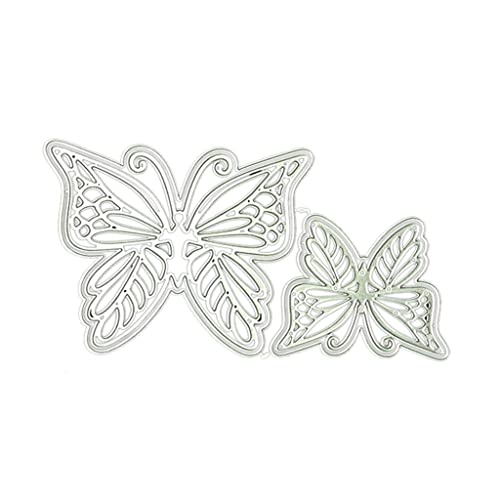 YPREWY Metall-Stanzschablone, Schmetterling, zum Basteln, Karbonstahl, Prägeschablone, Scrapbooking, für Karten von YPREWY