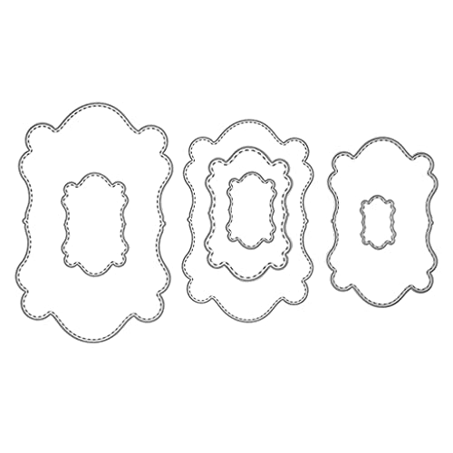 YPREWY Metall-Stanzschablone für Scrapbooking, Alben, Papier, Karten, Präge, Dekoration von YPREWY