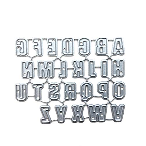 YPREWY Metall-Stanzschablone für Scrapbooking, Album, Stempel, Papier, Karten, Prägedekoration von YPREWY