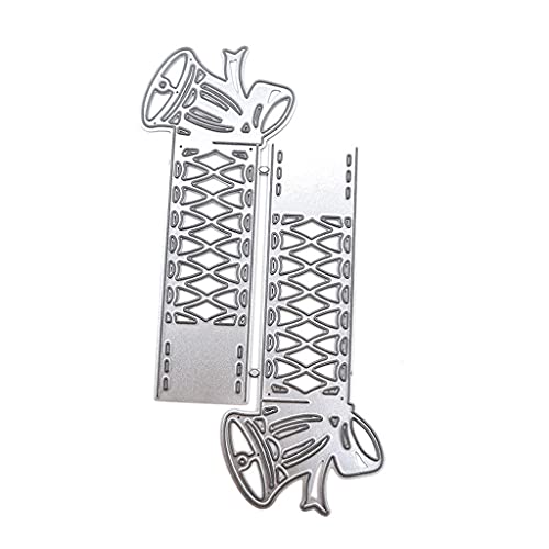 YPREWY Metall-Stanzschablone mit Spitzenglocken, Schablone, Scrapbooking, Album, Papier, Karte, Vorlage, Prägedekoration, Dekoration YPREWY Metall-Stanzschablone mit Spitzenglocken, Schablone, Scrapbooking, Album, Papier, Karte, Vorlage, Prägedekoration, Dekoration von YPREWY