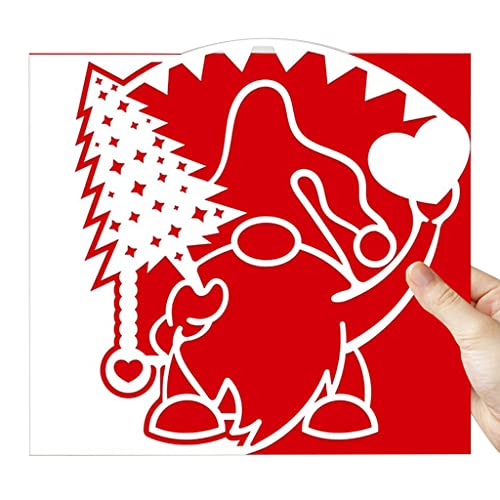 YPREWY Metall-Stanzschablone mit Weihnachtsbaum, für Scrapbooking, Alben, Papier, Karten, Präge, Handwerk von YPREWY