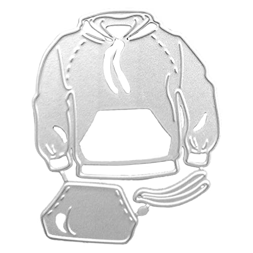 YPREWY Metall-Stanzschablonen für Kinder, Hoodie, handgefertigt, Scrapbooking, Prägezubehör für Kinder, Mädchen von YPREWY