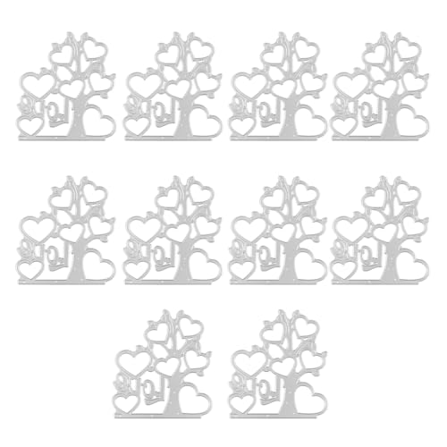 YPREWY Metallrahmen-Stanzschablone, Prägeschablone, Handarbeit, Lesezeichen, Scrapbooking, Karten, Dekorationen, Stanzformen von YPREWY