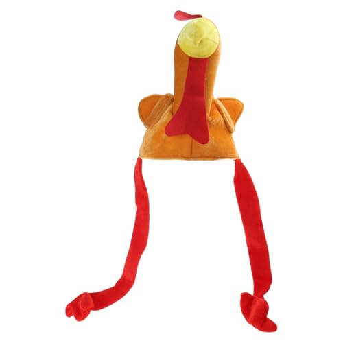 YPREWY Truthahnhut, kreativer Huhn, Plüsch, Truthahnhut, Erntedankfest, Hüte für Urlaub, Party, Karneval, Erntedankfest YPREWY Truthahnhut, kreativer Huhn, Plüsch, Truthahnhut, Erntedankfest, Hüte für Urlaub, Party, Karneval, Erntedankfest von YPREWY