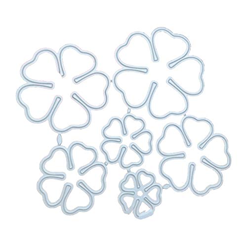YPREWY for Creative Metall-Stanzschablone, Blumen-Prägeschablone, Schablone für Papierbastelarbeiten, Scrapbooking, Album, Dec von YPREWY