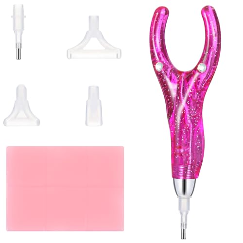 YQQYG Diamond Art Painting Stift mit 4 Metallspitzen, Diamantkunstwerkzeuge, Diamantstifte für Diamantkunstmalerei, Basteln, DIY Projekte von YQQYG