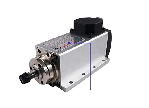 Spindelmotor, 1,5 kW / 2,2 kW 18000 U/min / 24000 U/min luftgekühlter CNC-Spindelmotor + 1 Satz ER11- oder ER20-Spannzange for CNC(2.2KW400HZ 24000RPM) von YQVEOT