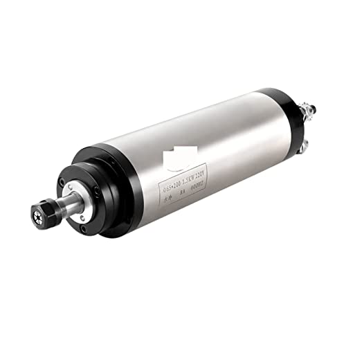 Spindelmotor, 1,5 kW wassergekühlte Spindel 1500 W 65 mm 24000 U/min 400 Hz Wasserkühlung CNC-Spindelmotor for CNC-Holzfräsmaschinen von YQVEOT