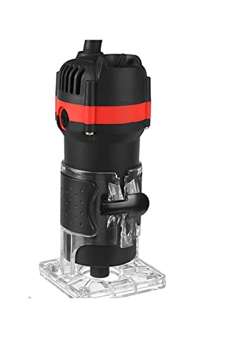 YQVEOT Elektrische Oberfräse, 1500 W 30000 U/min Elektrischer Holz-Handschneider Holzbearbeitung Gravieren Schlitzen Trimmen Handschnitzen Holzfräser Tischler-Set YQVEOT Elektrische Oberfräse, 1500 W 30000 U/min Elektrischer Holz-Handschneider Holzbearbeitung Gravieren Schlitzen Trimmen Handschnitzen Holzfräser Tischler-Set von YQVEOT