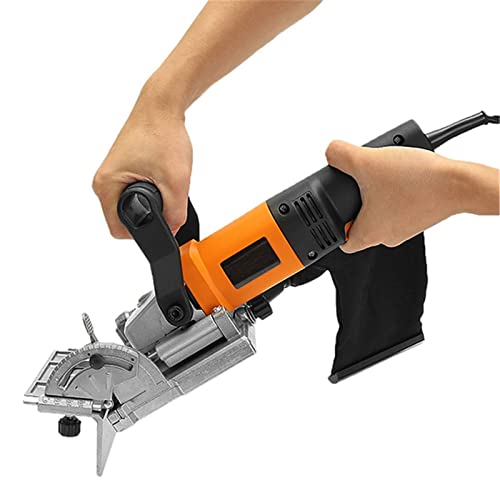 YQVEOT Elektrische Oberfräse, 760W Holzbearbeitung Zapfenmaschine Holz Keks Tischler Holz Stoßmaschine for Docking Board YQVEOT Elektrische Oberfräse, 760W Holzbearbeitung Zapfenmaschine Holz Keks Tischler Holz Stoßmaschine for Docking Board von YQVEOT