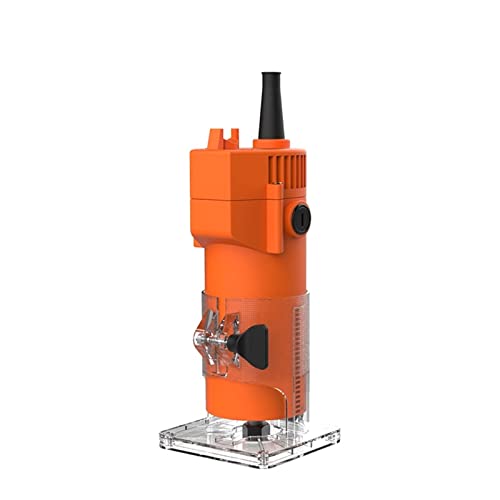 YQVEOT Elektrische Oberfräse, Elektrischer Trimmer Holzfräsen Gravur Stoßfräsmaschine Handschnitzmaschine Holzfräser Holzbearbeitung YQVEOT Elektrische Oberfräse, Elektrischer Trimmer Holzfräsen Gravur Stoßfräsmaschine Handschnitzmaschine Holzfräser Holzbearbeitung von YQVEOT