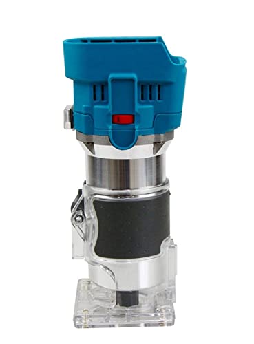 YQVEOT Elektrische Oberfräse, Holzbearbeitung Elektrischer Trimmer Holzfräser 6,35 mm Elektrischer Handschneider Holzlaminator Router Holzfräsmaschine(1000W) von YQVEOT
