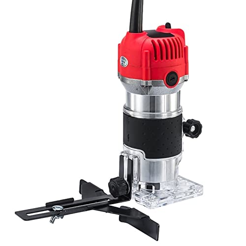 YQVEOT Elektrische Oberfräse, Multifunktions-Holzbearbeitungs-Elektro-Trimmer-Schneider-Holzfräser-Gravur-Schlitz-Trimmer-Maschinen-Fräser YQVEOT Elektrische Oberfräse, Multifunktions-Holzbearbeitungs-Elektro-Trimmer-Schneider-Holzfräser-Gravur-Schlitz-Trimmer-Maschinen-Fräser von YQVEOT