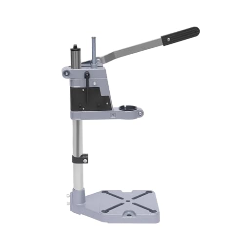 YQVEOT Tischbohrmaschine, Einstellbare Bankklemme Bohrmaschinenständer Werkbank Reparaturwerkzeug for Handbohren(Single-Hole Bracket) von YQVEOT