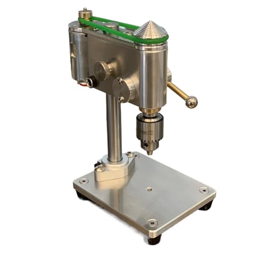 YQVEOT Tischbohrmaschine, Mini-Bohrmaschine, Mikro-Bohrtisch, Boutique-Bohrtisch, Präzisions-Uhrenreparatur-Bohrtisch, DIY-Bohrtisch(3P175MM) von YQVEOT
