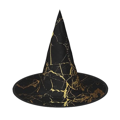 YQxwJL Hexenhut mit Marmor-Druck, Hexenhut, schwimmende Hexenhüte, für Halloween, Weihnachten, Party-Dekoration YQxwJL Hexenhut mit Marmor-Druck, Hexenhut, schwimmende Hexenhüte, für Halloween, Weihnachten, Party-Dekoration von YQxwJL