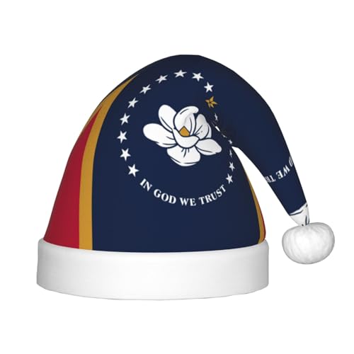 YQxwJL Mississippi State Flag Print Santa Christmas Hat Christmas Winter Holiday Hat for Xmas Party Accessories Supplies YQxwJL Mississippi State Flag Print Santa Christmas Hat Christmas Winter Holiday Hat for Xmas Party Accessories Supplies von YQxwJL
