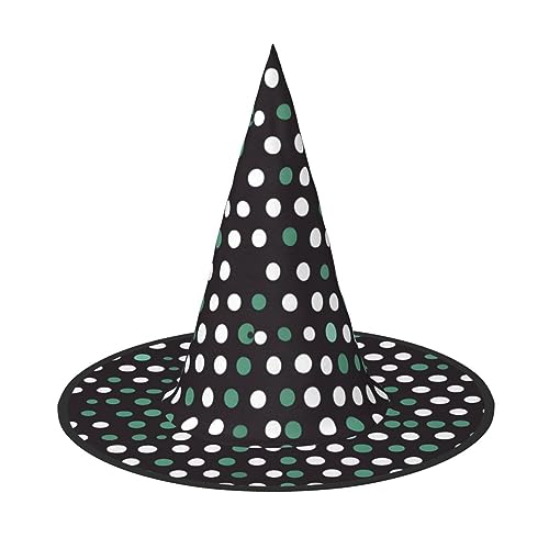 YQxwJL Niedliche Halloween-Hexenkappe, Zaubererhut, Hexenhut, Dekoration, hängende schwebende Veranda-Hof-Dekoration von YQxwJL