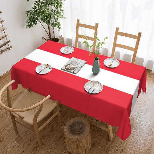 YQxwJL Rechteckige Tischdecke mit Österreichischer Flagge, Küche, Esszimmer, Tischdecken für Tische, Party, Hochzeit YQxwJL Rechteckige Tischdecke mit Österreichischer Flagge, Küche, Esszimmer, Tischdecken für Tische, Party, Hochzeit von YQxwJL