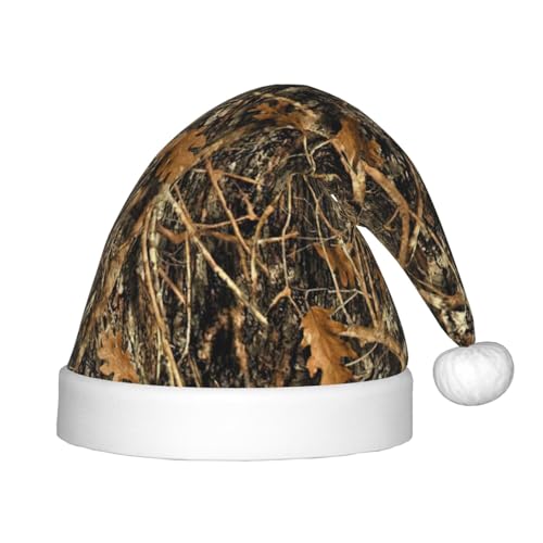 YQxwJL Weihnachtsmütze mit Camoflauge-Druck, Weihnachtsmannmütze, Weihnachtsmütze, Winterurlaubsmütze für Weihnachten, Party, Zubehör YQxwJL Weihnachtsmütze mit Camoflauge-Druck, Weihnachtsmannmütze, Weihnachtsmütze, Winterurlaubsmütze für Weihnachten, Party, Zubehör von YQxwJL