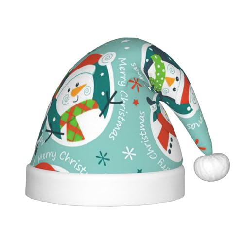 YQxwJL Weihnachtsmütze mit Pinguin-Druck, Weihnachtsmütze, Weihnachtsmannmütze, Winterurlaubsmütze für Weihnachten, Party, Zubehör YQxwJL Weihnachtsmütze mit Pinguin-Druck, Weihnachtsmütze, Weihnachtsmannmütze, Winterurlaubsmütze für Weihnachten, Party, Zubehör von YQxwJL