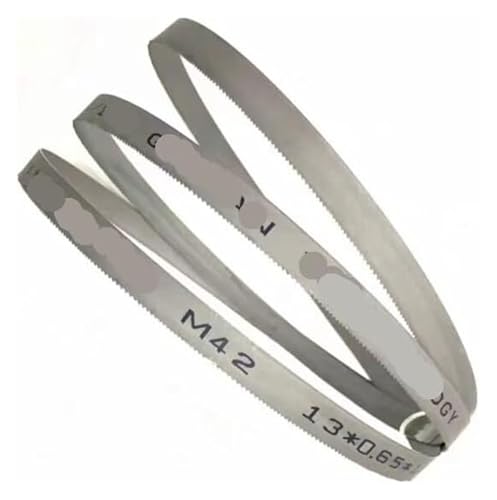 2 Stück 1640 mm Bi-Metall-Bandsägeblätter 1640 x 13 x 0,65 mm Bandsägeblatt for Schneiden von Metallen M42 Holzbearbeitung(12 16T) von YRTHFJTJ