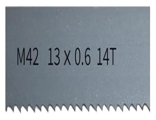 9";M42 Bi-Metall 1/2" Bandsägeblätter. 1510, 1511, 1570, 1575 mm x 13 x 0,6 mm mit 6, 14Tpi. Bandsägeblatt for Schneiden von Hartholz, Metall(14tpi,1570mm) von YRTHFJTJ