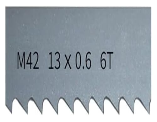 9";M42 Bi-Metall 1/2" Bandsägeblätter. 1510, 1511, 1570, 1575 mm x 13 x 0,6 mm mit 6, 14Tpi. Bandsägeblatt for Schneiden von Hartholz, Metall(6tpi,1510mm) von YRTHFJTJ