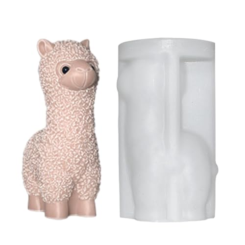 YRTUOP Alpaka Silikonformen, Silikonform Tiere Kerzenform Gießformen Silikonform Kerzenhalter Für Sojawachs Kerzen Seife Gips Handwerk, 5x5x9cm YRTUOP Alpaka Silikonformen, Silikonform Tiere Kerzenform Gießformen Silikonform Kerzenhalter Für Sojawachs Kerzen Seife Gips Handwerk, 5x5x9cm von YRTUOP