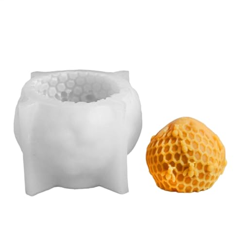 Honigkamm Silikonform, 3D Bienenzylinder Kerzenform Kerzenformen Zum Gießen Formen Für Duftkerzen Home Decoration Für Handwerk Honigkamm Silikonform, 3D Bienenzylinder Kerzenform Kerzenformen Zum Gießen Formen Für Duftkerzen Home Decoration Für Handwerk von YRTUOP
