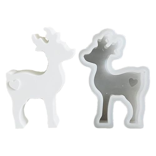 Silikonform Weihnachten Elch, Weihnachten Elch Kerzenformen Silikon Tierform Gießform Weihnachten Kreatives Basteln Für Sojawachs Kerzen Seife Gips Handwerk Silikonform Weihnachten Elch, Weihnachten Elch Kerzenformen Silikon Tierform Gießform Weihnachten Kreatives Basteln Für Sojawachs Kerzen Seife Gips Handwerk von YRTUOP
