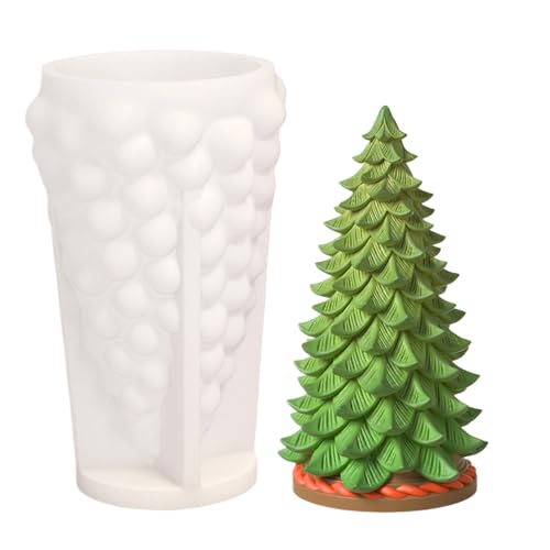 Silikonformen Gießformen Weihnachten, Weihnachtsbaum Silikonform Kerzenhalter Gießformen Silikon Tannenbaum Gips Zum Gießen Seifenformen Für Handwerk,Kerze, Seife Silikonformen Gießformen Weihnachten, Weihnachtsbaum Silikonform Kerzenhalter Gießformen Silikon Tannenbaum Gips Zum Gießen Seifenformen Für Handwerk,Kerze, Seife von YRTUOP