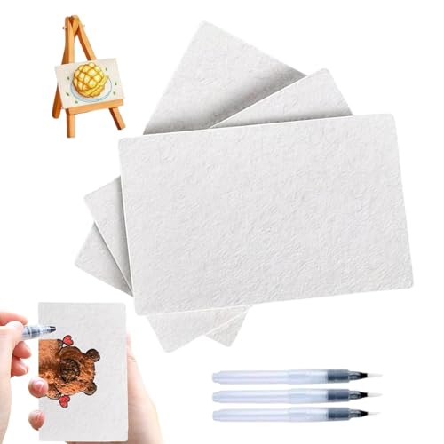 YRTUOP 3D Leinwand Malpapier, Bastelmalpapier Für Kunstprojekte, 3D Schaumstruktur Bastelzubehör Mit Malstift Für Geburtstagskarten Reiseprojekte Kinder Kreative Kunstaktivitäten YRTUOP 3D Leinwand Malpapier, Bastelmalpapier Für Kunstprojekte, 3D Schaumstruktur Bastelzubehör Mit Malstift Für Geburtstagskarten Reiseprojekte Kinder Kreative Kunstaktivitäten von YRTUOP