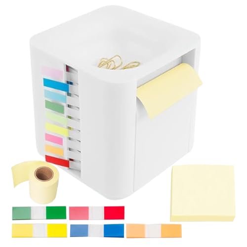 YRTUOP Klebezettelspender, Desktop Notizblock Halter Organizer, Schreibtisch Organizer Büro Zubehör Für Zuhause Schule Klassenraum Büro YRTUOP Klebezettelspender, Desktop Notizblock Halter Organizer, Schreibtisch Organizer Büro Zubehör Für Zuhause Schule Klassenraum Büro von YRTUOP