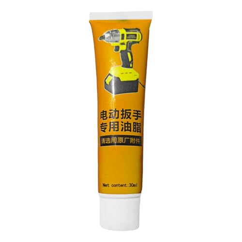 YRTUOP Multifunktionsfett | Hammer-Schmiermittel,30ml Druckbeständiges Schmierfett für Bohrhammer Pneumatikzylinder Schraubenschlüssel YRTUOP Multifunktionsfett | Hammer-Schmiermittel,30ml Druckbeständiges Schmierfett für Bohrhammer Pneumatikzylinder Schraubenschlüssel von YRTUOP