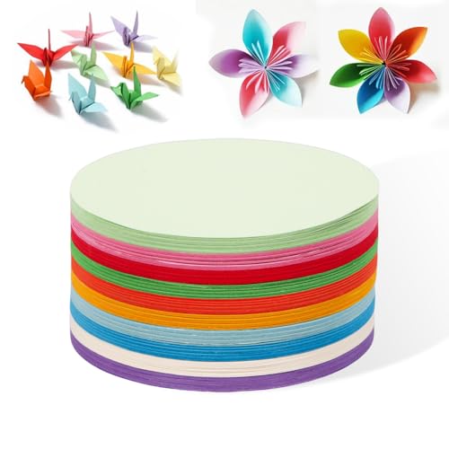 500 Stück Moderationskarten Set - 10cm Moderationskarten Runden, 10 Farben Metaplankarten Runden Bunte Karten für Büro Schule Präsentation und Moderation, Vortrag 500 Stück Moderationskarten Set - 10cm Moderationskarten Runden, 10 Farben Metaplankarten Runden Bunte Karten für Büro Schule Präsentation und Moderation, Vortrag von YRsorn